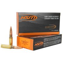 HSM 86BLK1N 8.6Blackout 300gr Hollow Point Boat Tail 20 Per Box/25 Case