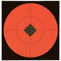 Birchwood Casey Self Adhesive 6in Target Spots Fluorescent Red, 33906