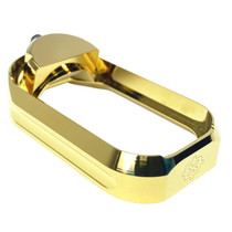 Cross Armory CRGFMWGD Flared Magwell Compatible w/Glock Gen1-3 Gold Anodized Aluminum