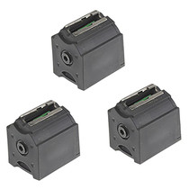 Ruger 90979 BX-1 Value Pack 10rd Rotary 22 LR Fits Ruger 10/22 Black Plastic Left Hand 3 Pack