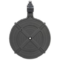 Mauser Rimfire 4070122 AK-47 110rd 22 LR Drum Black Polymer