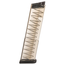 ETS Group SMKGLK4312 Pistol Mags 12rd Extended 9mm Luger Compatible w/ Glock 43 Smoke Polymer