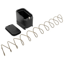 Shield Arms G19ME5BLK Magazine Extension +5 Extended 9mm Luger/40 S&W 5rd Compatible w/Glock 19/23, Black Anodized Aluminum