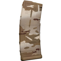 Weapon Works 228054 PMAG GEN M2 MOE 30rd 5.56x45mm NATO MultiCam Arid Polymer Fits AR-15