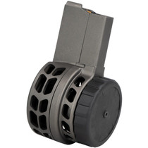 WARRIOR SYSTEMS MFG CO W15TUSK1 Warrior Skeletonized 50rd 5.56x45mm Fits AR-15 Tungsten Gray Aluminum