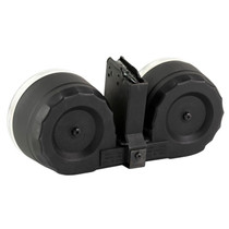 Kci Usa Inc KCIMZ067 AK 100rd Drum 223 Rem/5.56 NATO Fits AK Platform Black