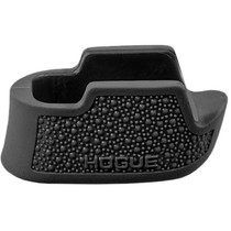 Hogue 18030 OverMolded Extension Base Pad Cobblestone Fits Sig Sauer P365 12rd Black Rubber