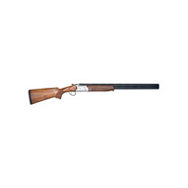 ATI ATIGKOF20SVE Cavalry SVE 20 Gauge 3" 2rd 26" Blued O/U Barrel, Silver Engraved Metal Finish, Oiled Turkish Walnut Stock, Ejector, 5 Chokes