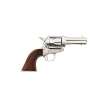 Taylors & Company 550818DE Runnin Iron 45 Colt (LC) Caliber with 3.50" Barrel, 6rd Capacity Cylinder, Overall Stainless Steel Finish, Checkered Walnut Grip & Overall Taylor Polish