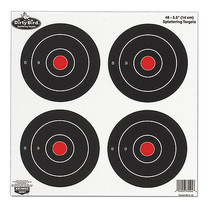 Birchwood Casey Dirty Bird Splattering Targets 6 Inch Round 4 Per Sheet 12