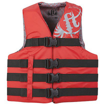 Full Throttle Life Vest L/XL/Red