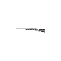 Christensen Arms 8010111900 Mesa FFT 300 Win Mag 3+1 22" Threaded Barrel, Tungsten Gray Cerakote, Black with Gray Webbing Stock, Left Hand