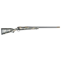 Christensen Arms 8010618900 Ridgeline FFT 6.5 Creedmoor 4+1 20" Carbon Fiber/Threaded Barrel, Burnt Bronze Cerakote, Green with Black/Tan Accents Stock