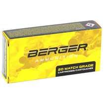 Berger Bullets 23030 Tactical Rifle 223Rem 77gr Open Tip Match 20 Per Box/10 Case