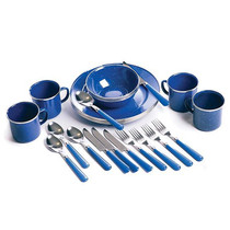 Stansport Enamel Tabelware Set