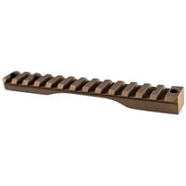 Christensen Arms 8100001206 One Piece Scope Base-STD Rem 700 Action Burnt Bronze Cerakote