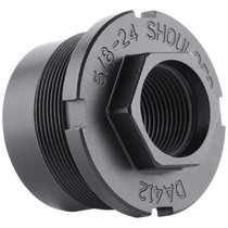 Dead Air DA412 Ghost-M & Pyro Fixed Mount 5/8"-24 tpi Black