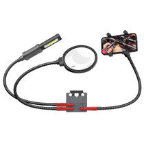 Real Avid AVMVACC Smart Mount Quick-Connect, Includes Magnifying Glass, 180 Lumen Work Light, Cell Phone Holder