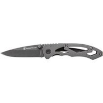 Smith & Wesson Knives CK400CP Skeletonized 2.20" Folding Drop Point Plain Stainless Steel Blade 3.20" Handle Includes Pocket Clip