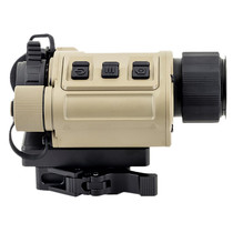 InfiRay Outdoor RH25V2 RICO Micro V2 640 Thermal Weapon Sight Tan 1x25mm Multiple Reticle 640x480, 12 Microns, 60Hz Resolution, Zoom 1x/2x/4x