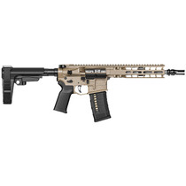 Radian Weapons R0504 Model 1 Pistol 300 Blackout 30+1 9", FDE Billet Rec/M-Lok Handguard, Smooth Buffer Tube (No Brace), Magpul Grip, Ambi Controls, Dead Air QD Flash Hider, Adj. Trigger