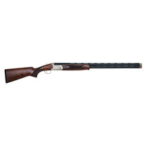 Mossberg 75472 Gold Reserve Full Size 12 Gauge Break Open 3" 2rd 30" Blue Polished Vent Rib Barrel, Silver Polished Stainless Steel Engraved Receiver, Fixed Black Walnut Stock, Right Hand
