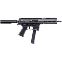B&T Firearms 500003ABG SPC9 9mm Luger 33+1 9.10", Black, Buffer Tube Stock, Polymer Grip (Glock Mag Compatible)