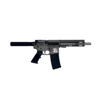 Great Lakes Firearms GL15223SSPTNG AR-15 Pistol 223 Wylde 30+1 7.50" Stainless Barrel, Tungsten Rec, 7" M-LOK Handguard, Buffer Tube (No Brace), Black A2 Grip