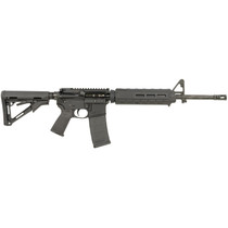 Aero Precision APCR640435 AR15 5.56x45mm NATO 30+1 16" Mid-Length Barrel, Black, Magpul Furniture, Drop-In Handguard, CTR Stock, MOE Grip, A2 Front Sight