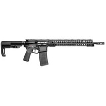 Patriot Ordnance Factory 02039 Renegade + 5.56x45mm NATO 30+1, 13.75" Steel Threaded Barrel, Black Aluminum Receiver