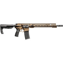 Patriot Ordnance Factory 02040 Renegade + 5.56x45mm NATO 30+1 13.75" Steel Threaded Barrel, Bronze Aluminum Receiver