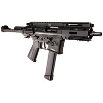 B&T Firearms BT500003PDWGTB SPC 9mm Luger 33+1 6.5" Black Steel Barrel, Aluminum Brace Adapter, Black Polymer Grip