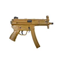 MAC 12750009 5K 9mm Luger 30+1 5.80" Black Phosphate Steel Threaded Barrel, RAL 8000 Optics Ready Receiver/Frame, Ambidextrous