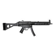 PTR 9LTBR-0090101 9LTBR 9mm Luger 30+1 12.50" Black Nitride Threaded Barrel, M-LOK Handguard, Black Anodized Aluminum Receiver w/Picatinny Rail, Black Synthetic SB Tactical Brace, Black Polymer Grip