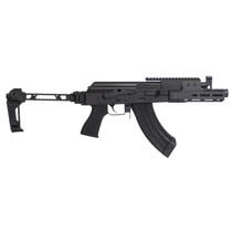 Century Arms HG8007N Draco Tactical 7.62x39mm 30+1 7.50" Black Barrel w/Linear Compensator, M-LOK Handguard, Black Receiver w/Picatinny Rail, Black SB Bi-Folding Pistol Brace