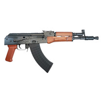 Pioneer Arms AK0031FTW Hellpup 7.62x39mm 30+1 11.73" Black Threaded Barrel, Oil Varnished Polish Laminated Wood Handguard & Grip, Side Mounted Optics Rail
