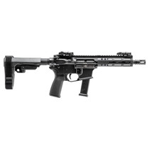 Alpha Foxtrot AA08X1HXX-XABK20 AFMG9 9mm Luger 20+1 7.50" Black QPQ Threaded Barrel, M-LOK Handguard, Black Anodized Aluminum Receiver w/Picatinny Rail, Black Polymer SB Tactical Brace, MFT Grip