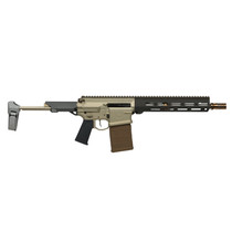 Q LLC BOOMBOX-86-12IN-PISTOL Boombox 8.6 Blackout 20+1 12" Bead Blasted Threaded Barrel, M-LOK Handguard, Aluminum Receiver w/Picatinny Rail, Black Pistol Brace, Black Polymer Grip