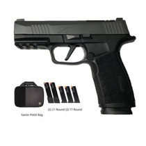 Sig P365X-Macro Gray Tacpro Savior Bundle 9mm 3.7" Barrel 17/21+1 Round