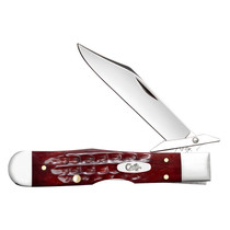 Case XX Cheetah Cub Pocket Worn Old Red Bone 10309 Stainless Pocket Knife