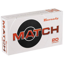 Hornady 8230 Match 338 Lapua 250 GR BTHP 20 Rounds