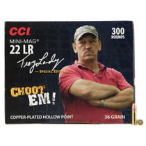 CCI 22LR 36 Grain Copper Plated HP Mini-Mag 300 Rounds