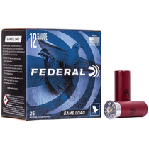 Federal H1216 GameShok Upland 12 Gauge 2.75" 1 oz 6 Shot 25 Rounds