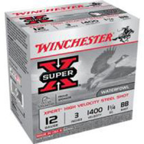 Winchester WEX123HBB Super X Xpert HV 12 Gauge 3" 1 1/4 oz BB Shot 25 Rounds