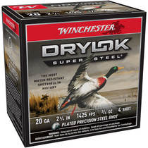 Winchester XS204 Drylock SS Magnum 20 Gauge 2.75" 3/4 oz 4 Shot 25 Rounds