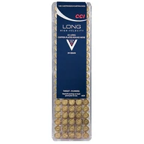 CCI 22 Long 0029 29GR Copper Plated Lead Rounds Nose 100 Rounds