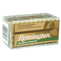 Remington R22M1 Magnum Rimfire .22 WMR 40GR JHP 50 Rounds