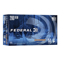 Federal Power-Shok Rifle 280 Rem 150 Grain 20 Rounds