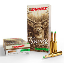 Barnes Harvest Collection 6.5 Creedmoor 140gr 20 Round
