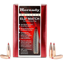 HORNADY 26333 6.5MM .264 147 GR ELD MATCH 100 CT.
